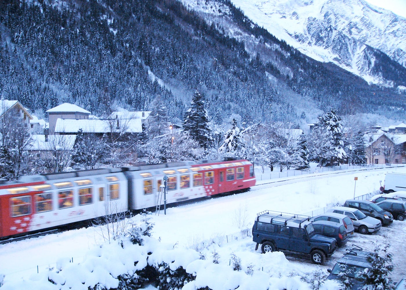 The most accessible french ski resorts by train