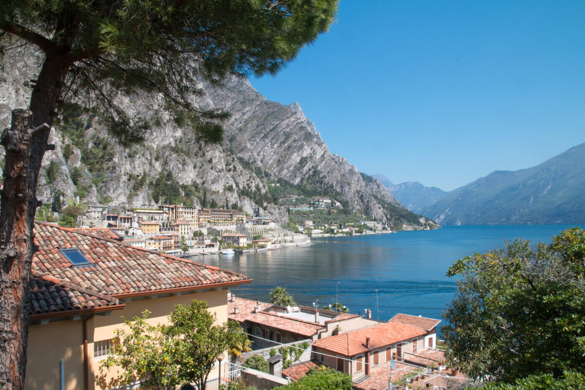 Limone sul Garda, village du lac de Garde, plus méridional des lacs italiens