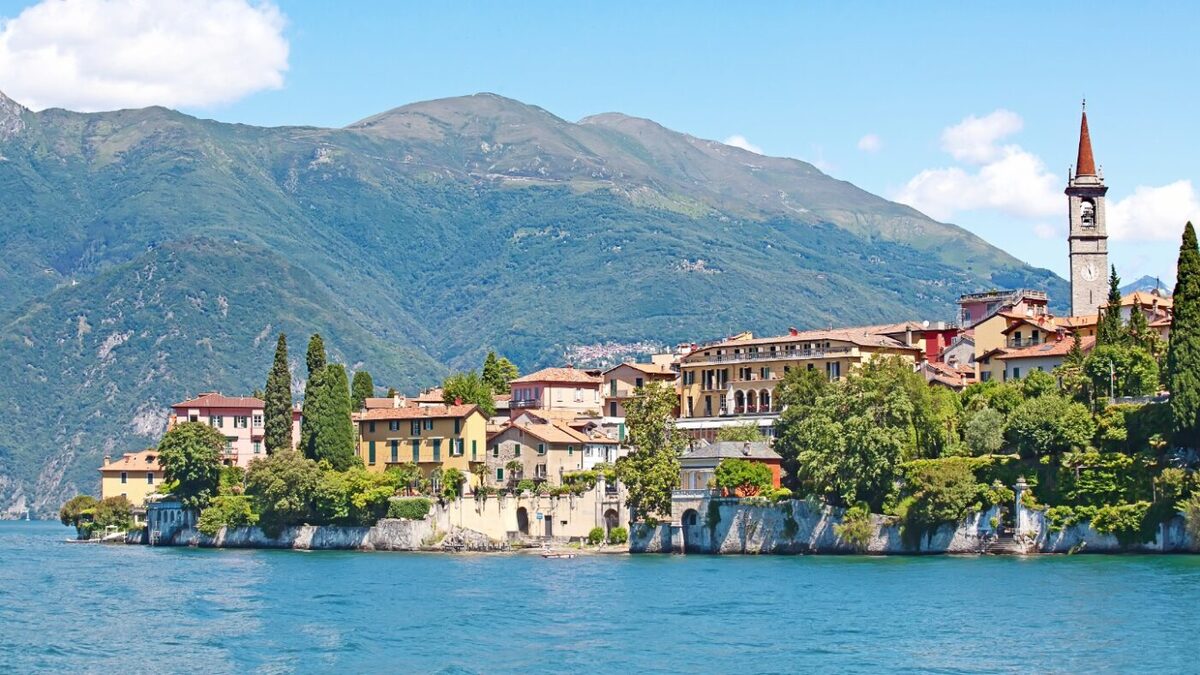 Village de Bellagio, sur le lac italien de Garde, un des plus proches de la France