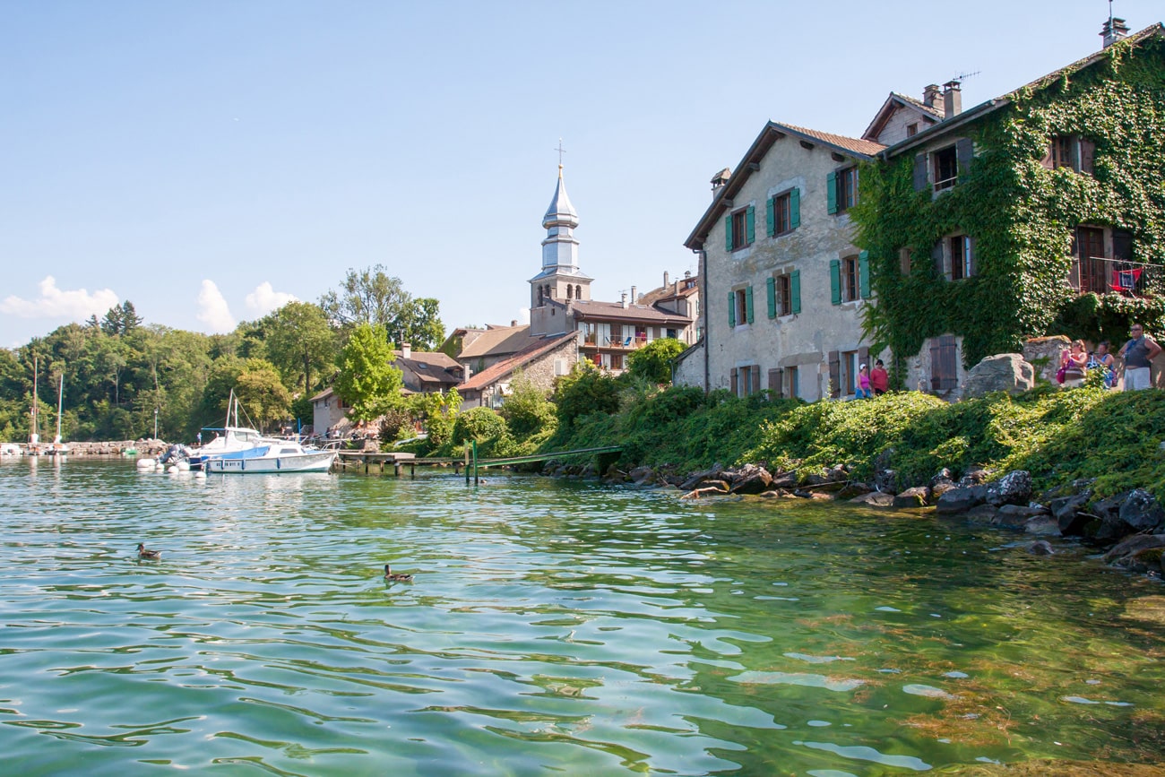 Yvoire from Lake Geneva — the finest medieval village on the French shore