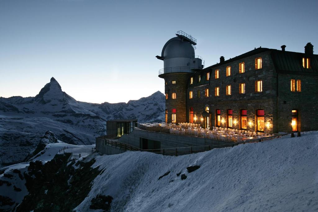 Kulmhotel 3100 — facing the Matterhorn at Zermatt, Switzerland