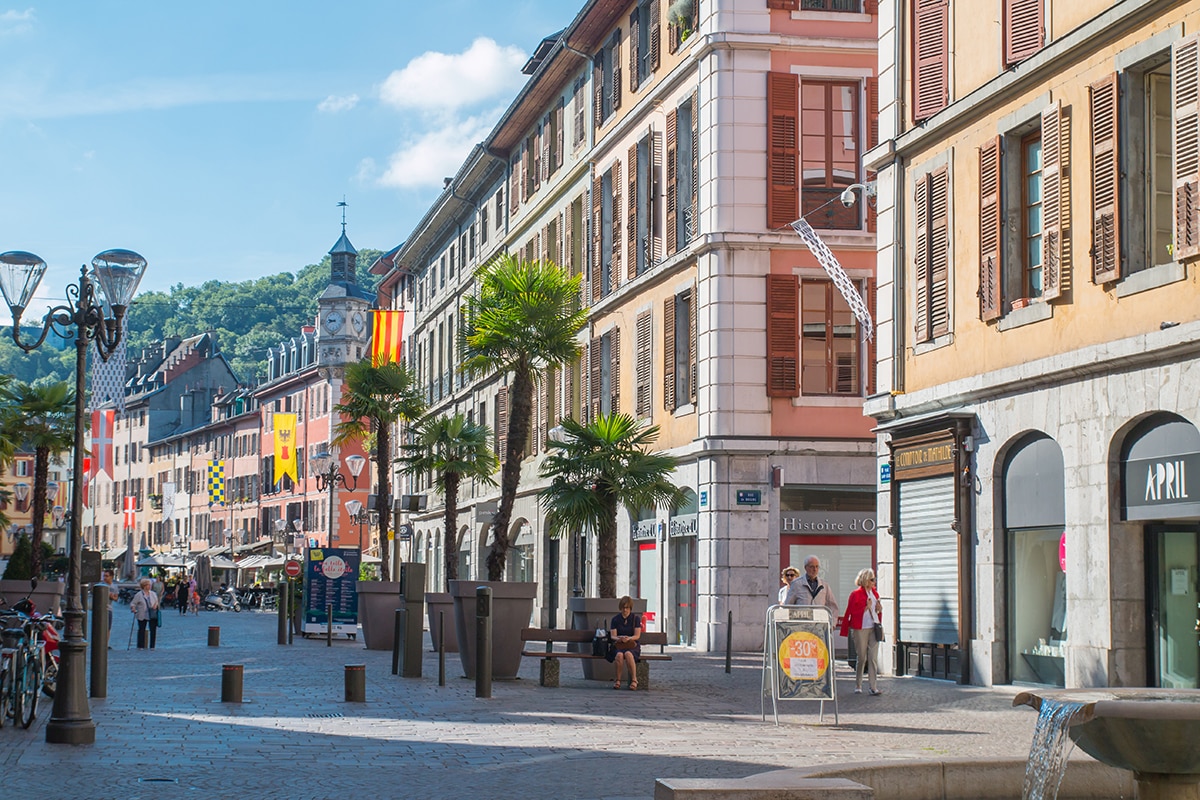 Chambéry — historic capital of Savoie, between the Bauges and Chartreuse massifs