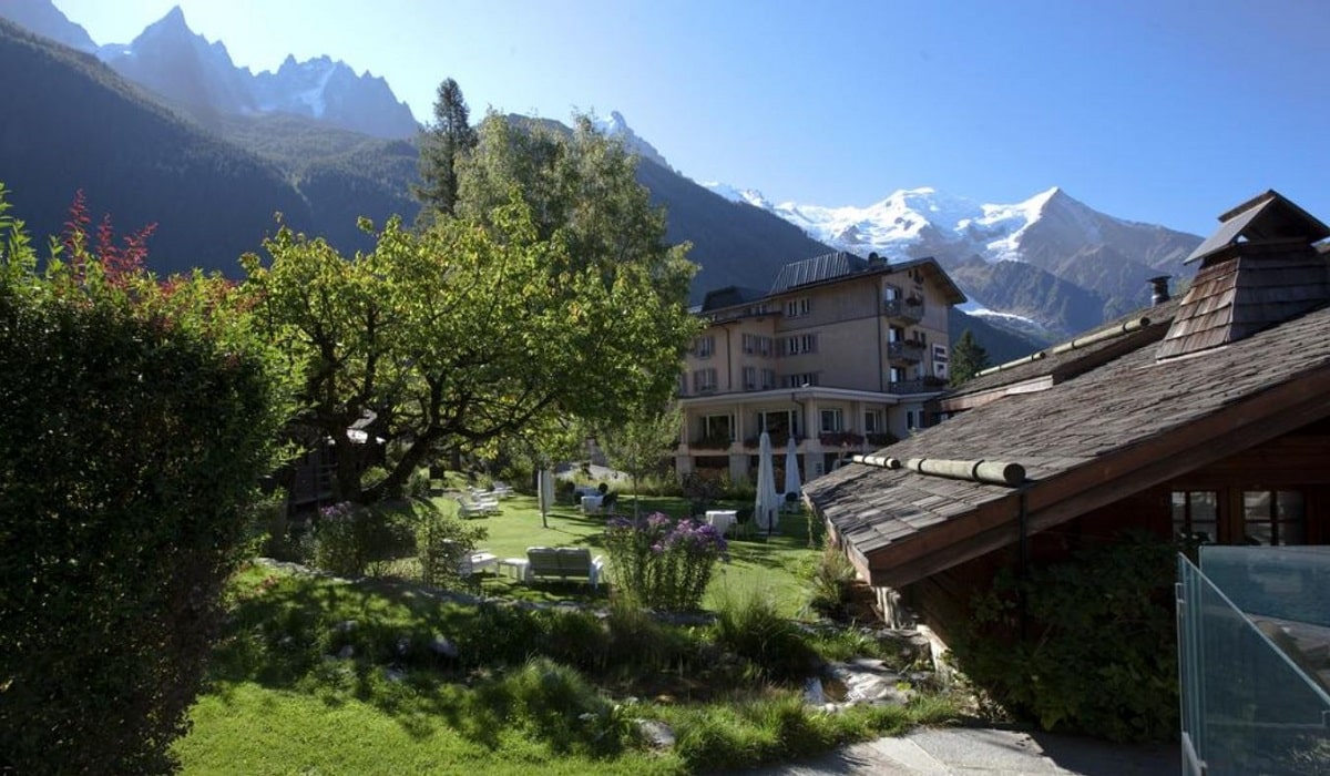 Le Hameau Albert Premier and Mont Blanc
