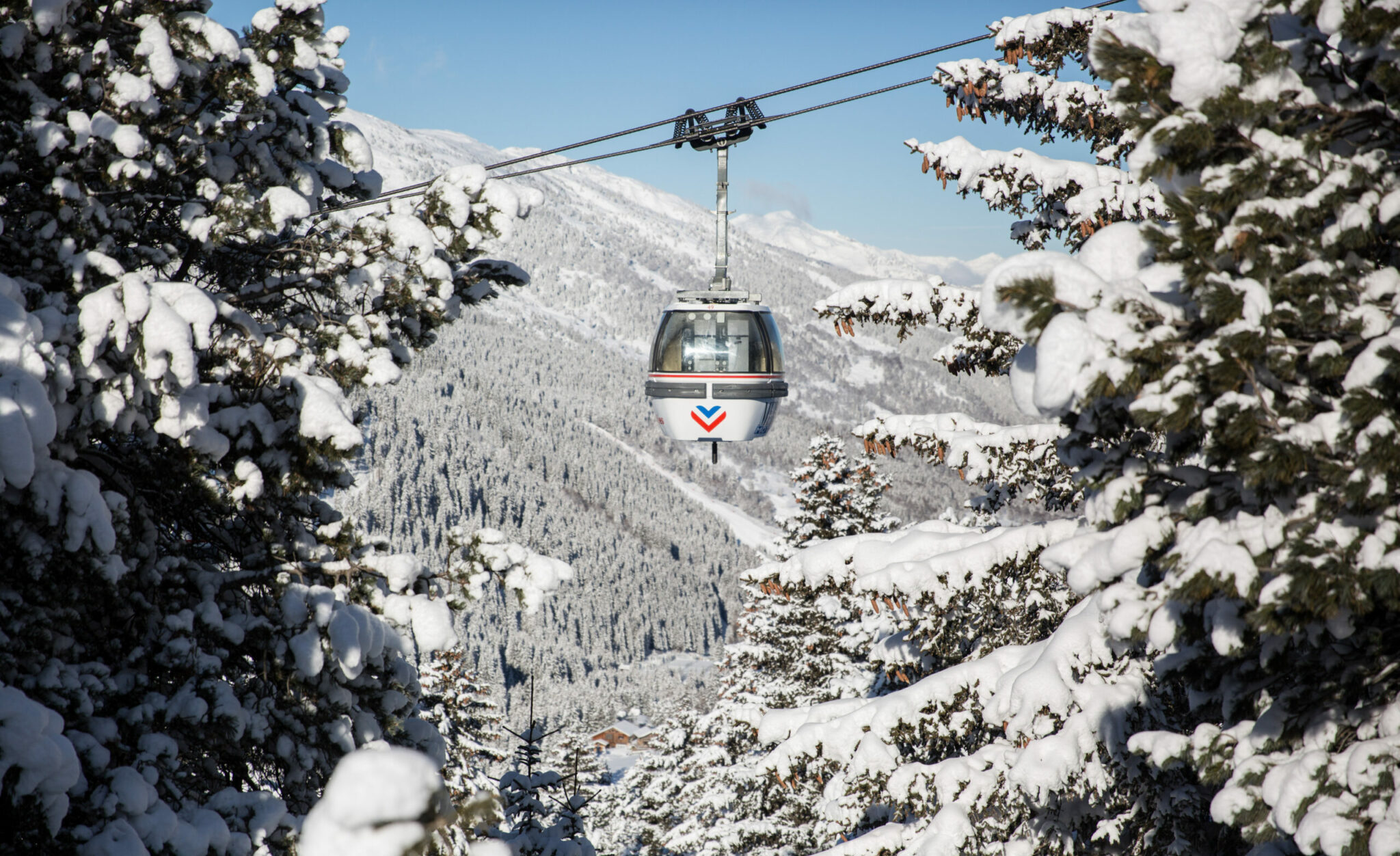 Méribel — heart of the Three Valleys, created by a British officer in chalet style