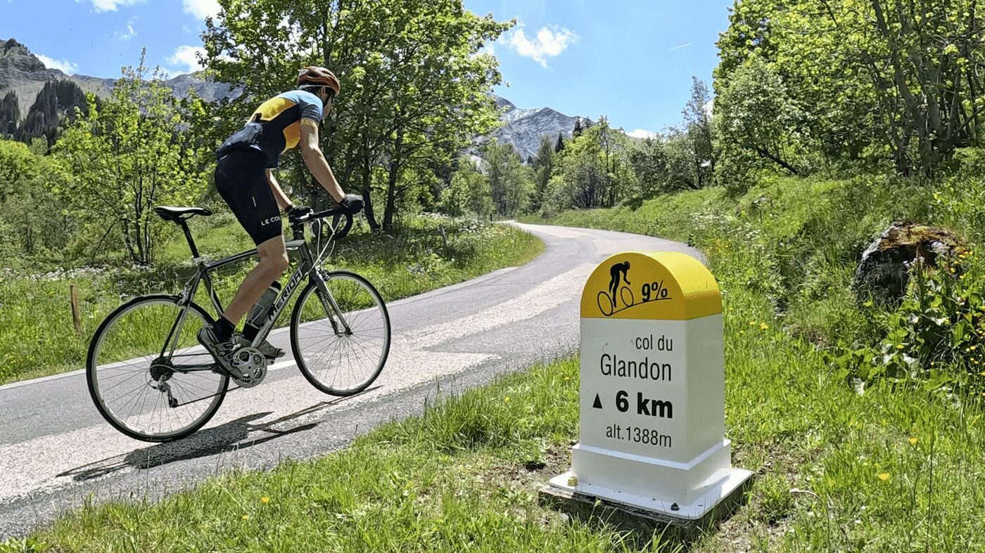 Col du Glandon — one of the hardest cycling climbs in the French Alps