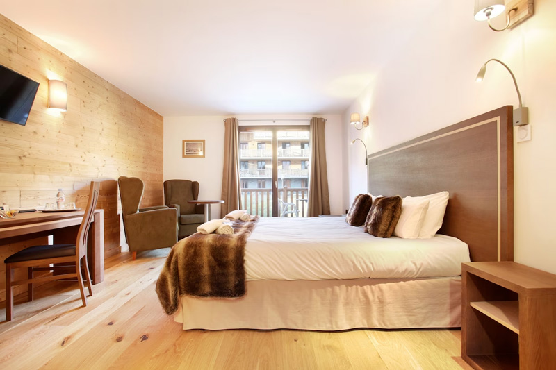 Chambre hôtel Le Chamois
