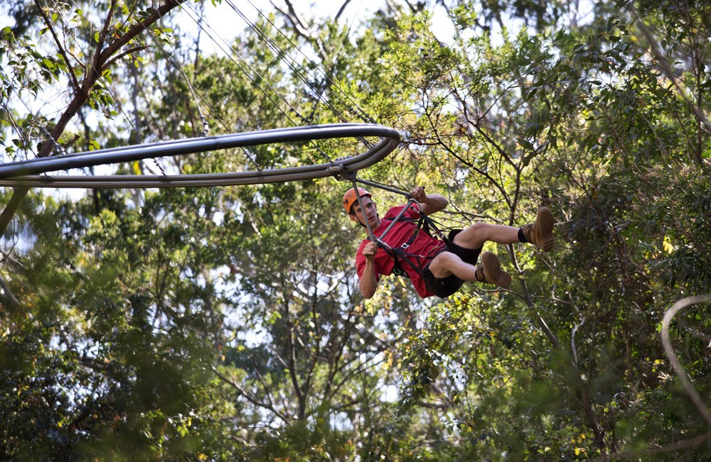 Saint-Sorlin-d'Arves curved zip line — new 2026, combination of rail luge and zip line