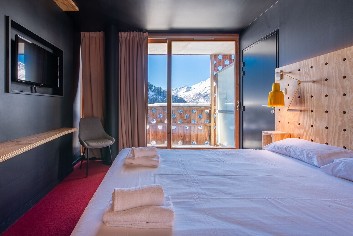 chambre de l’hôtel Timberlodge