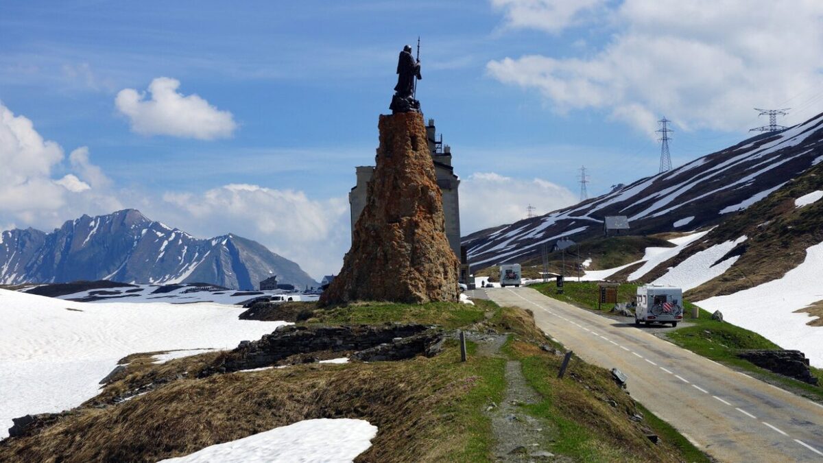 Col du Petit-Saint-Bernard — the most direct free alternative to the Mont Blanc Tunnel